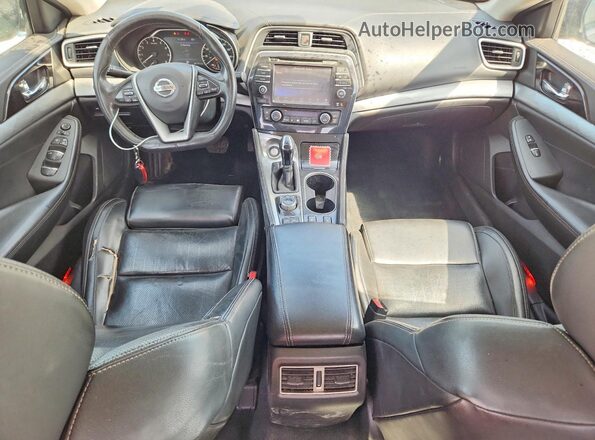 1N4AA6AP5HC443244 2017 NISSAN MAXIMA Gray Вид панелі приладів
