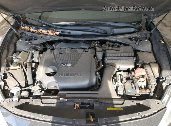 1N4AA6AP5HC453885 2017 NISSAN MAXIMA Black Rear interior view