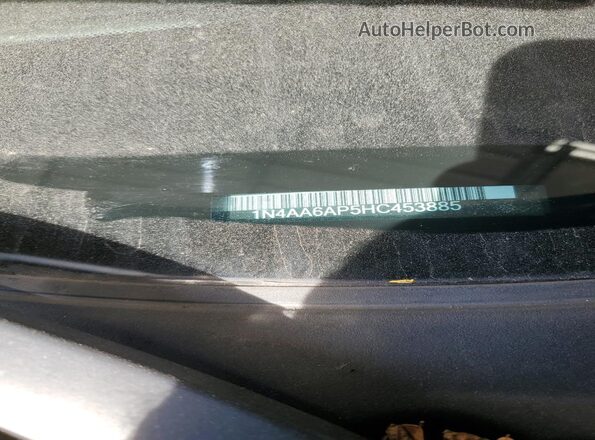 1N4AA6AP5HC453885 2017 NISSAN MAXIMA Black Engine compartment view