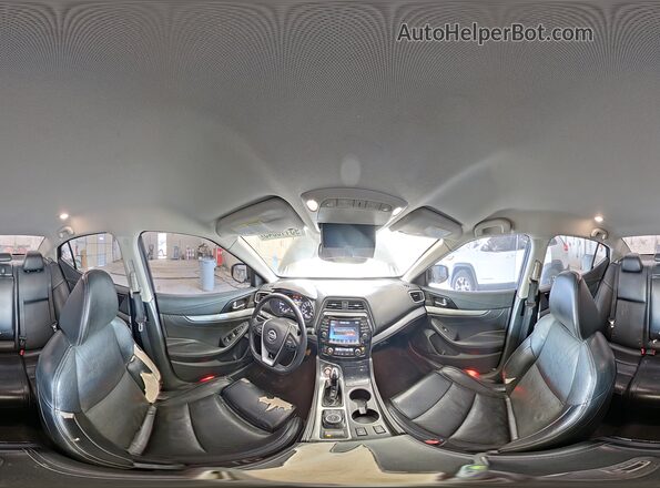 1N4AA6AP5HC453885 2017 NISSAN MAXIMA Black VIN sticker view