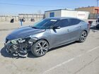 2018 Nissan Maxima 3.5 Sv Gray vin: 1N4AA6AP5JC402506