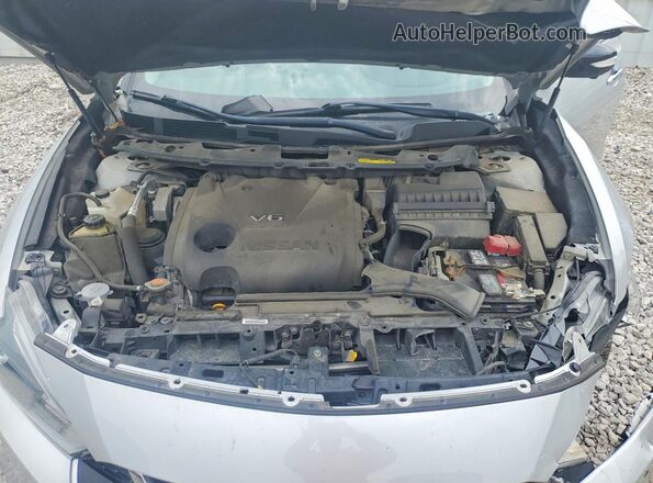 1N4AA6AP5JC403087 2018 NISSAN MAXIMA Серебряный Вид задней части салона