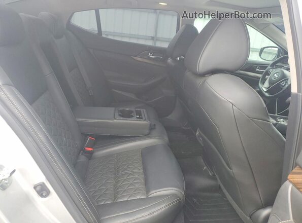 1N4AA6AP5JC403087 2018 NISSAN MAXIMA Серебряный Вид задних сидений