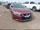 2016 Nissan Maxima 3.5 Sl Красный vin: 1N4AA6AP6GC391539