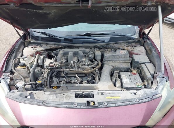 1N4AA6AP6GC391539 2016 NISSAN MAXIMA Красный Вид сзади