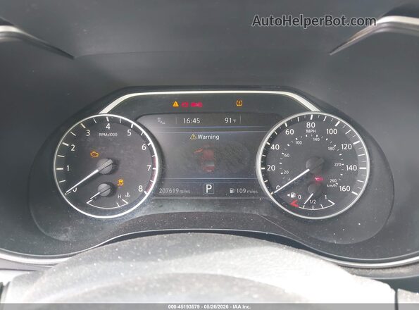 1N4AA6AP6GC391539 2016 NISSAN MAXIMA Красный Вид задних сидений