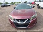 2016 Nissan Maxima 3.5 Sl Красный vin: 1N4AA6AP6GC391539