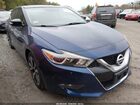 2016 Nissan Maxima 3.5 Sl Blue vin: 1N4AA6AP6GC433899
