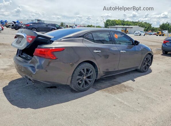 1N4AA6AP6GC441646 2016 NISSAN MAXIMA Серый Задняя правая четверть