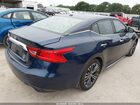 2017 Nissan Maxima 3.5 S Blue vin: 1N4AA6AP6HC386486