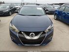 2017 Nissan Maxima 3.5 S Blue vin: 1N4AA6AP6HC386486