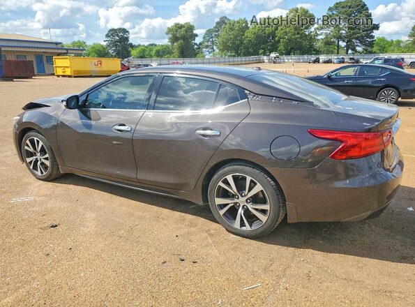 1N4AA6AP6HC395933 2017 NISSAN MAXIMA Black Trasero izquierdo
