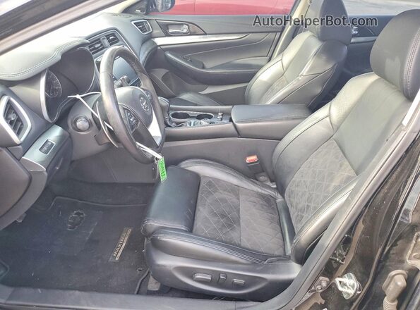 1N4AA6AP6HC411533 2017 NISSAN MAXIMA Black Front interior view
