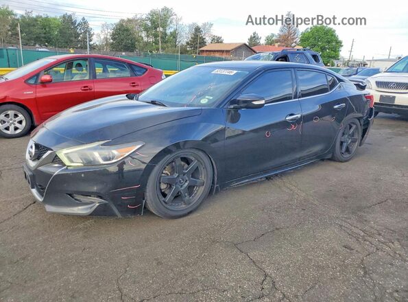 1N4AA6AP6HC411533 2017 NISSAN MAXIMA Black Front left