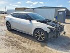 2017 Nissan Maxima 3.5 Sv Silver vin: 1N4AA6AP6HC427988