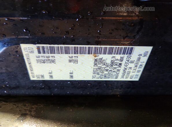 1N4AA6AP6HC435430 2017 NISSAN MAXIMA Серый Вид подкапотного пространства