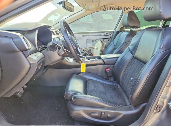 1N4AA6AP6HC453443 2017 NISSAN MAXIMA Gray წინა სალონის ხედი
