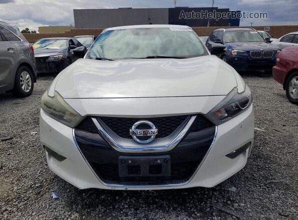 1N4AA6AP6HC454009 2017 NISSAN MAXIMA White Widok z przodu