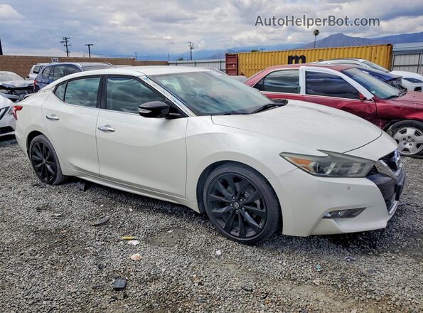 1N4AA6AP6HC454009 2017 NISSAN MAXIMA White Przód prawy