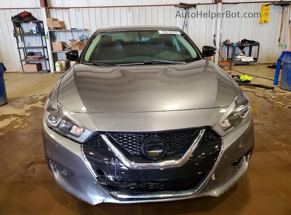1N4AA6AP6JC410016 2018 NISSAN MAXIMA Серый Вид спереди