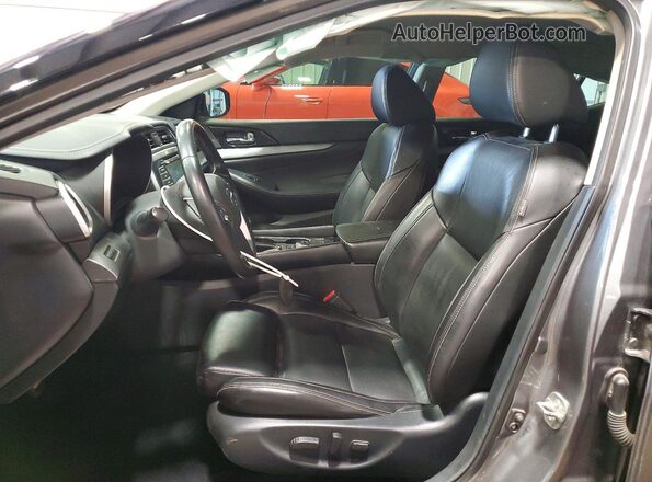 1N4AA6AP6JC410016 2018 NISSAN MAXIMA Серый Вид салона спереди