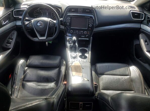 1N4AA6AP7GC905849 2016 NISSAN MAXIMA Black Вид панелі приладів
