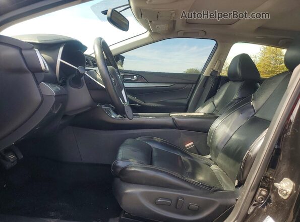 1N4AA6AP7GC905849 2016 NISSAN MAXIMA Black Вид салону спереду