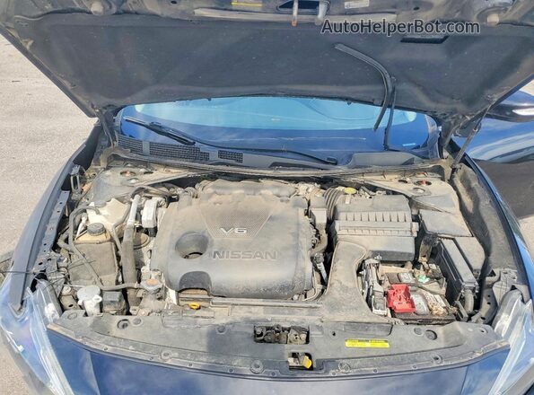 1N4AA6AP7GC905849 2016 NISSAN MAXIMA Black Вид задньої частини салону