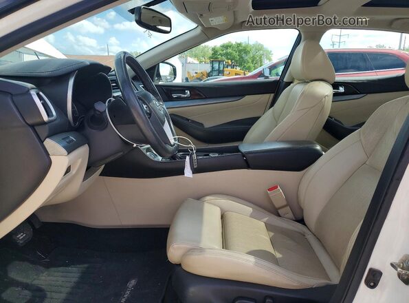 1N4AA6AP7HC365713 2017 NISSAN MAXIMA Белый Вид салона спереди