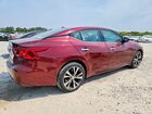 2017 Nissan Maxima 3.5sv Maroon vin: 1N4AA6AP7HC385427