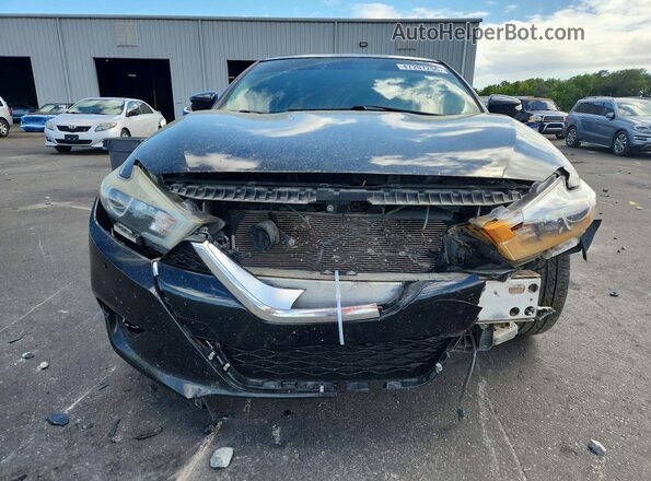 1N4AA6AP7HC393348 2017 NISSAN MAXIMA PLATINUM Черный Вид спереди