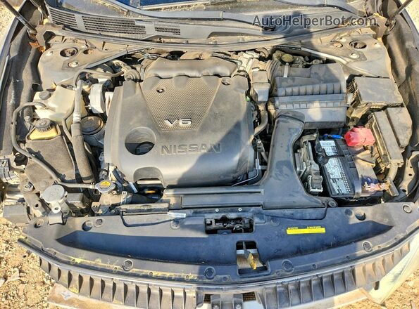 1N4AA6AP7HC419043 2017 NISSAN MAXIMA Charcoal Vista interior trasera