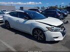 2017 Nissan Maxima 3.5 Platinum White vin: 1N4AA6AP7HC453998