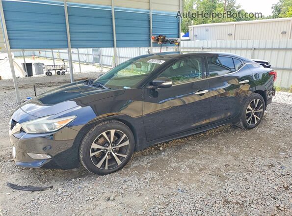 1N4AA6AP7HC457159 2017 NISSAN MAXIMA Black Przód lewy