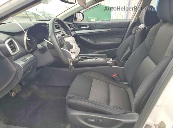 1N4AA6AP7JC394005 2018 NISSAN MAXIMA White Вид салону спереду