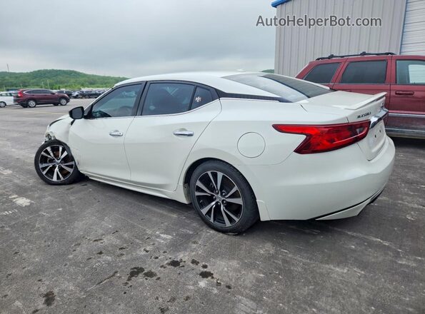 1N4AA6AP7JC394005 2018 NISSAN MAXIMA White Задня ліва чверть