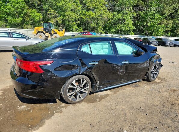 1N4AA6AP7JC396739 2018 NISSAN MAXIMA Black Trasero derecho