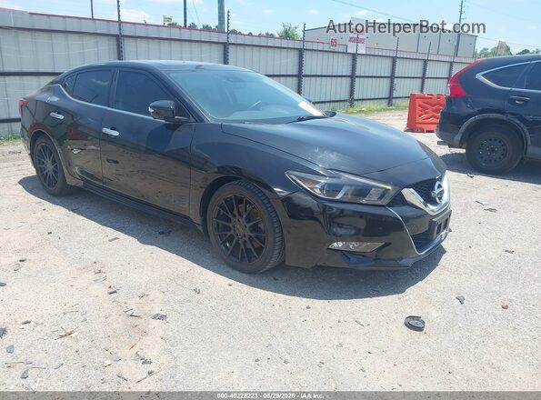 1N4AA6AP8GC406638 2016 NISSAN MAXIMA Black წინა მარჯვენა