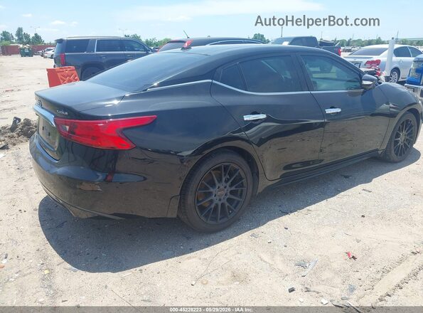 1N4AA6AP8GC406638 2016 NISSAN MAXIMA Black უკანა მარჯვენა