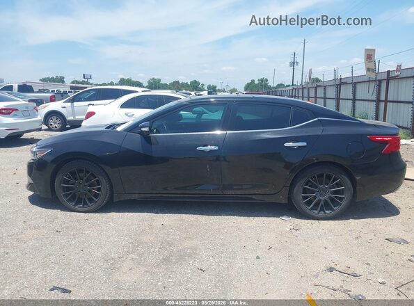 1N4AA6AP8GC406638 2016 NISSAN MAXIMA Black სალონის 360-გრადუსიანი ხედი