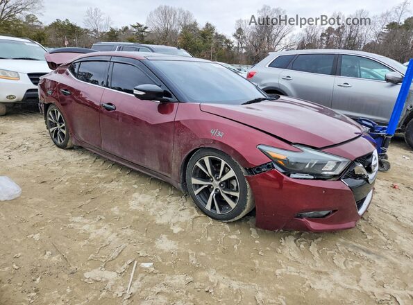 1N4AA6AP8GC418739 2016 NISSAN MAXIMA Burgundy Delantero derecho