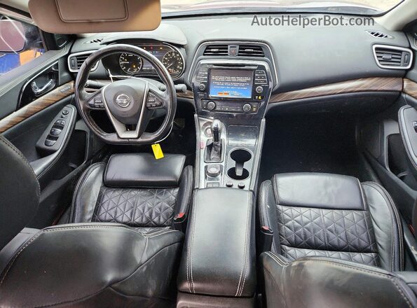 1N4AA6AP8GC418739 2016 NISSAN MAXIMA Burgundy Vista del salpicadero