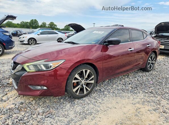1N4AA6AP8GC440336 2016 NISSAN MAXIMA Burgundy Передня ліва чверть