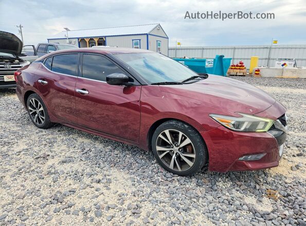 1N4AA6AP8GC440336 2016 NISSAN MAXIMA Burgundy Передня права чверть