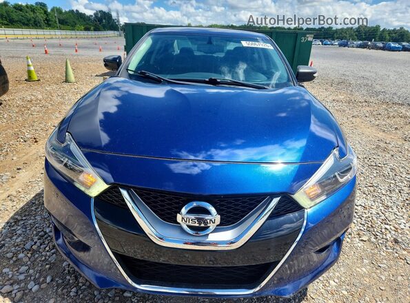 1N4AA6AP8HC367874 2017 NISSAN MAXIMA Синий Вид спереди