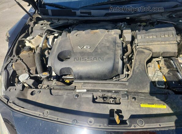 1N4AA6AP8HC408701 2017 NISSAN MAXIMA Black Սալոնի հետևի տեսք