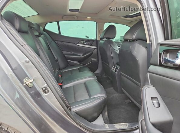1N4AA6AP8HC408746 2017 NISSAN MAXIMA Gray Rear seats view