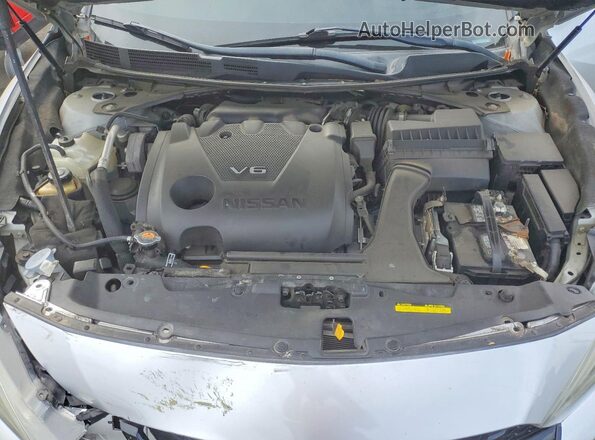 1N4AA6AP8JC385362 2018 NISSAN MAXIMA Silver Vista interior trasera