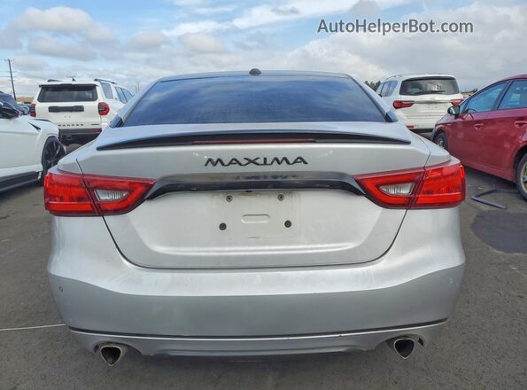 1N4AA6AP8JC385362 2018 NISSAN MAXIMA Silver Vista trasera