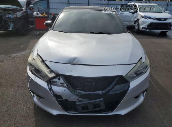 1N4AA6AP8JC385362 2018 NISSAN MAXIMA Silver Vista frontal